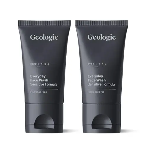 Geologie Daily Face Wash for Sensitive Skin two-pack