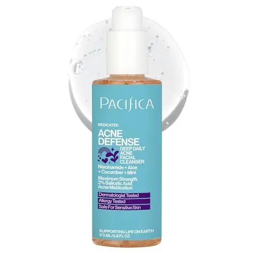 Pacifica Acne Defense Face Wash tube