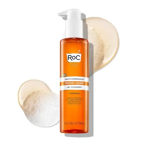 RoC Multi Correxion Revive + Glow Gel Vitamin C Cleanser tube