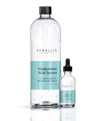 SenAllis Cosmetics Hyaluronic Acid Serum large 16oz bottle