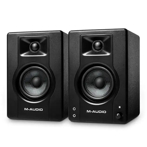 M-Audio BX3 pair of 3.5-inch studio monitor speakers
