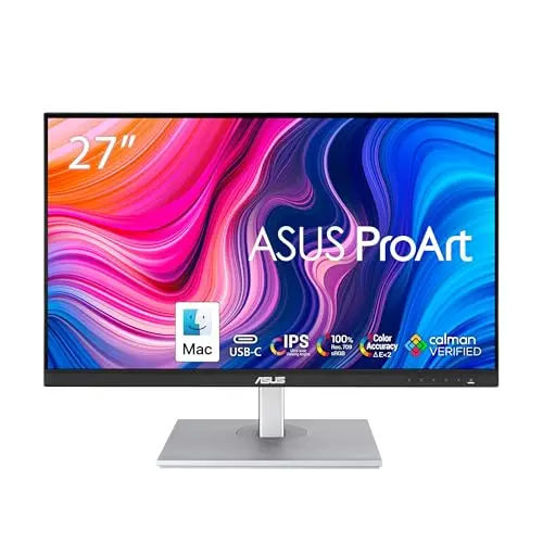 ASUS ProArt 27-inch WQHD USB-C monitor for modern laptop workflows