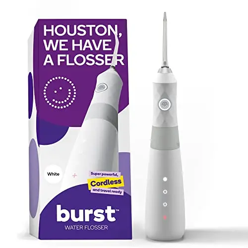 BURST portable water flosser with travel case