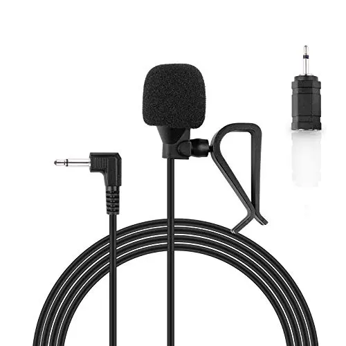 Weishan universal car microphone with 2.5mm adapter