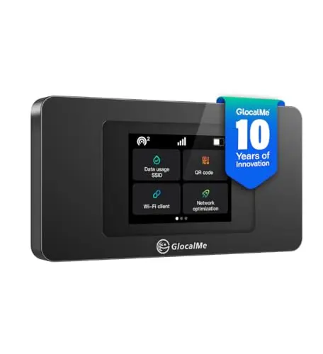 GlocalMe DuoTurbo 4G LTE portable WiFi hotspot