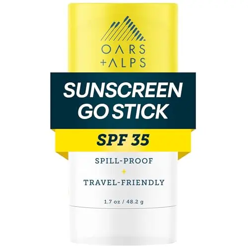 Oars + Alps clear sunscreen stick