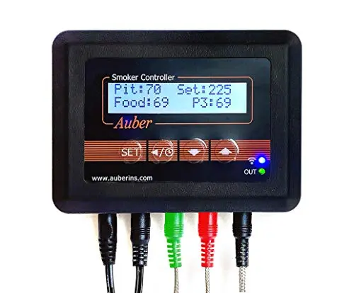 AUBER WIFI BBQ Controller SYL-3615 with black housing for Big Green Egg