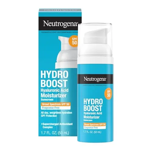 Neutrogena Hydro Boost Face Moisturizer with SPF 50 bottle