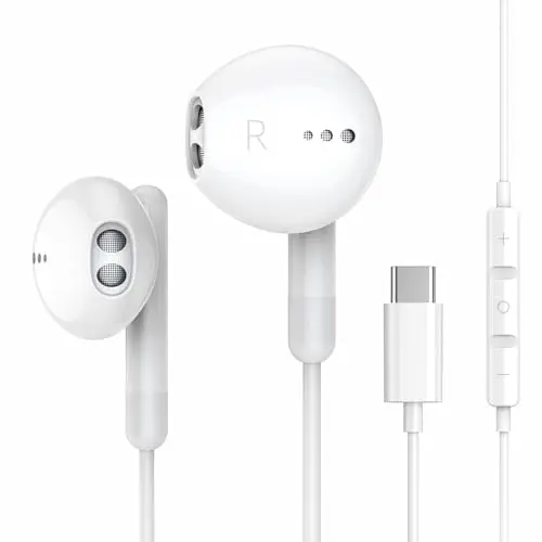 BENEWY ME540 USB-C wired headphones with storage case