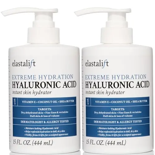 Elastalift hyaluronic acid body lotion two-pack