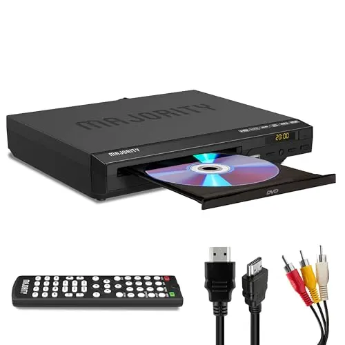 MAJORITY region-free DVD player with LCD display