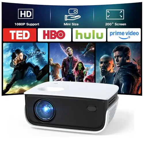NICPOW RD850 ultra-portable mini outdoor projector