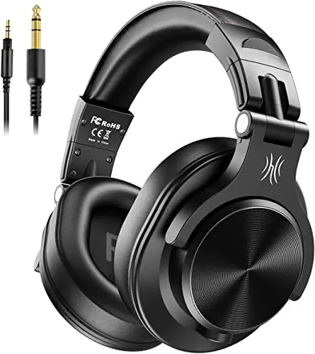 OneOdio A71 Hi-Res wired over-ear studio recording headphones