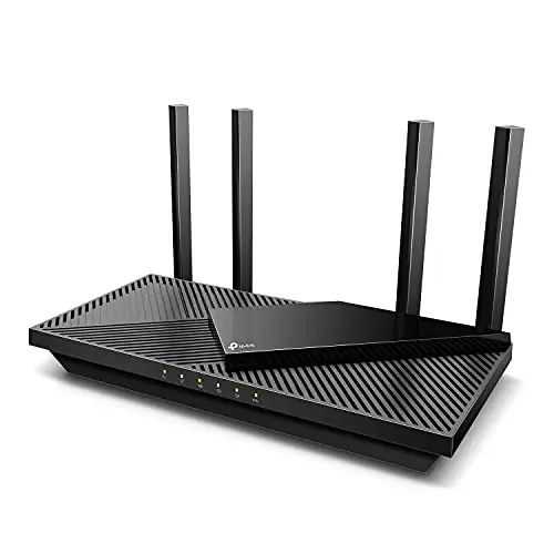 TP-Link Archer AX55 WiFi 6 router with four antennas