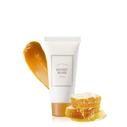I'm From Honey Mask jar with golden gel