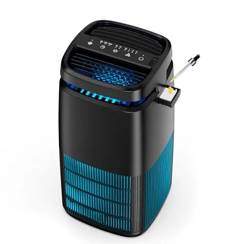 POMORON 4-in-1 air purifier with ionizer and UV light