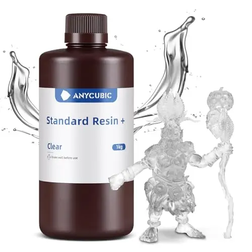 ANYCUBIC Upgraded Standard Clear 1kg 3D printer resin
