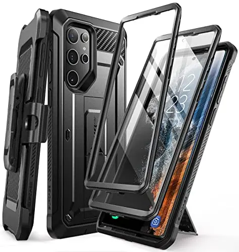 SUPCASE Unicorn Beetle Pro case with stand and belt clip for Samsung Galaxy S22 Ultra