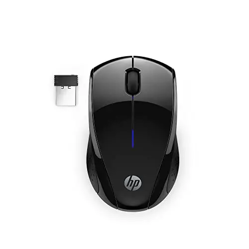 HP X3000 G3 wireless optical mouse in black