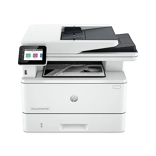 HP LaserJet Pro MFP 4101fdw wireless black and white all-in-one laser printer