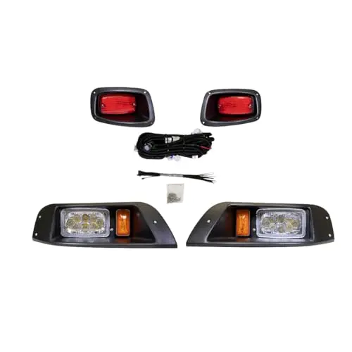 PROFX LED headlight and tail light kit for EZGO TXT golf cart
