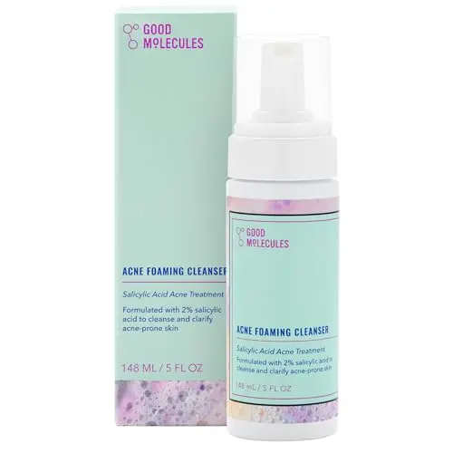 Good Molecules Acne Foaming Cleanser with witch hazel and aloe