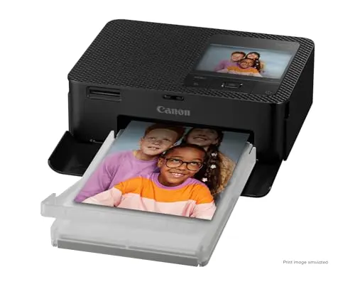 Canon Selphy CP1500 Wireless Compact Photo Printer in black