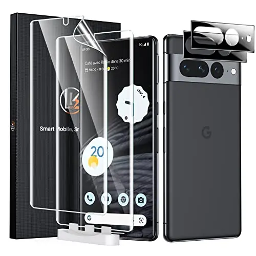 LK 2-Pack Screen and Lens Protector Kit for Google Pixel 7 Pro