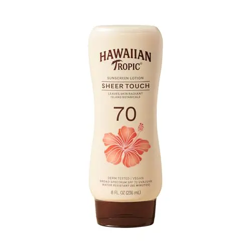 Hawaiian Tropic Sheer Touch Lotion Sunscreen SPF 70 bottle