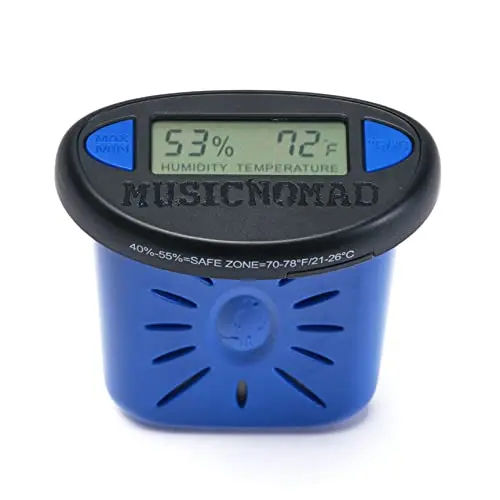 MusicNomad Humitar ONE acoustic guitar humidifier with digital hygrometer