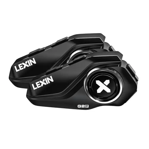 LEXIN G2P motorcycle helmet Bluetooth headset dual pack with interchangeable shells