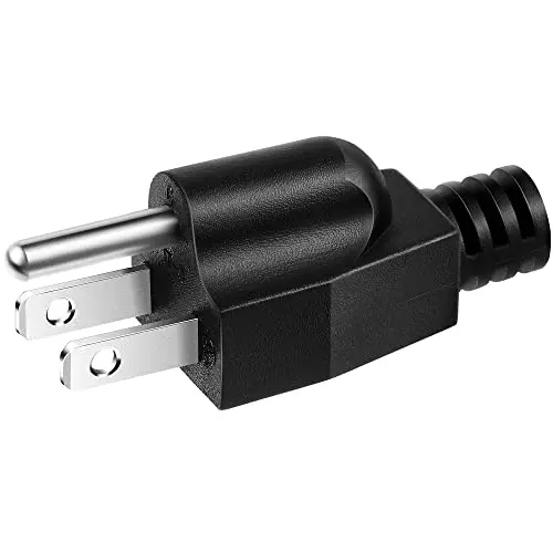 Small black Dreyoo grounding plug for portable inverter generators.