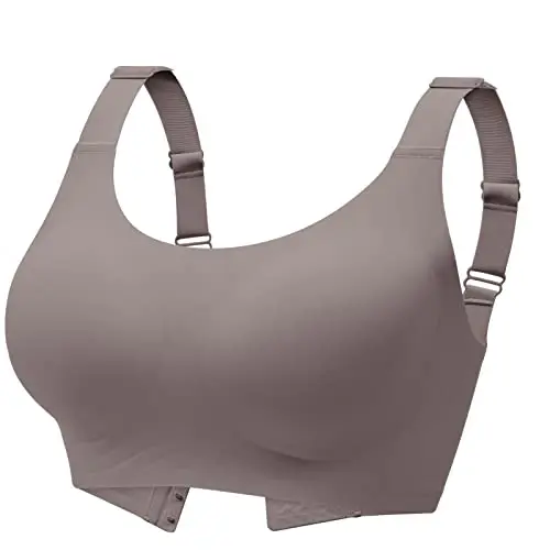 Gailife seamless t-shirt bra in a neutral color, showcasing its smooth design.