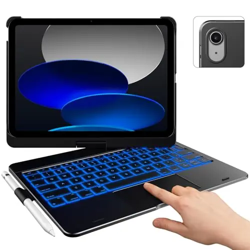 typecase Touch 360-degree rotatable keyboard case with trackpad for iPad 10th generation