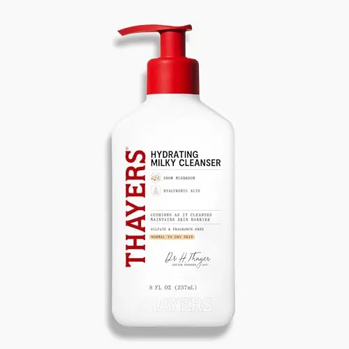 Thayers Milky Hydrating Face Cleanser with Snow Mushroom