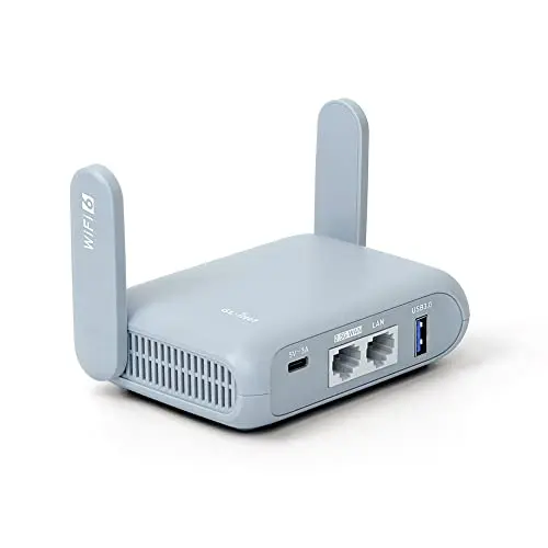 GL.iNet Beryl AX portable Wi-Fi 6 travel router with 2.5G port