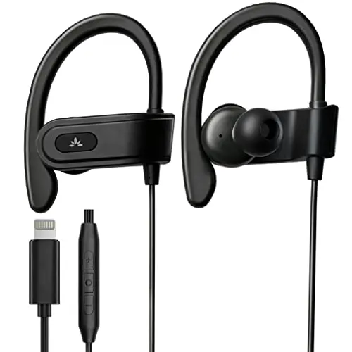 Avantree L171 Lightning Wired Earbuds with Ear Hook