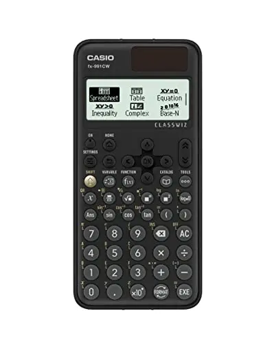 Casio fx-991CW Advanced Scientific Calculator on a desk