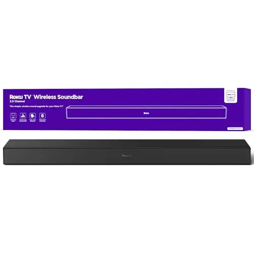 Roku TV Wireless Soundbar for enhanced dialogue