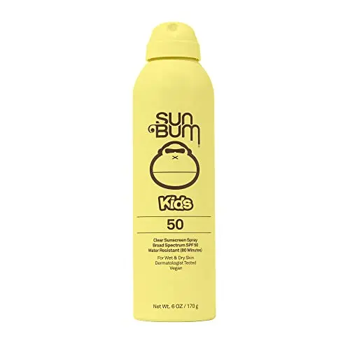 Sun Bum Kids SPF 50 sunscreen spray bottle