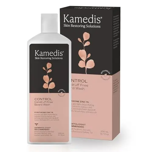 KAMEDIS Beard Wash with Pyrithione Zinc bottle
