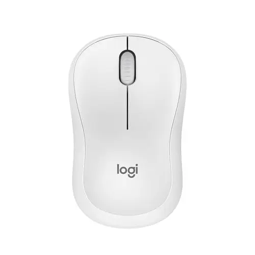 Logitech M240 Silent wireless mouse in Off White