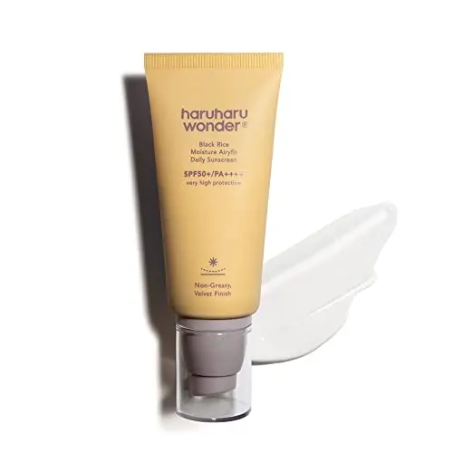 Haruharu Wonder Black Rice Moisture Airyfit Daily Sunscreen bottle