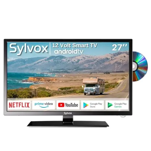 SYLVOX ultra-thin 27-inch RV TV with smart features