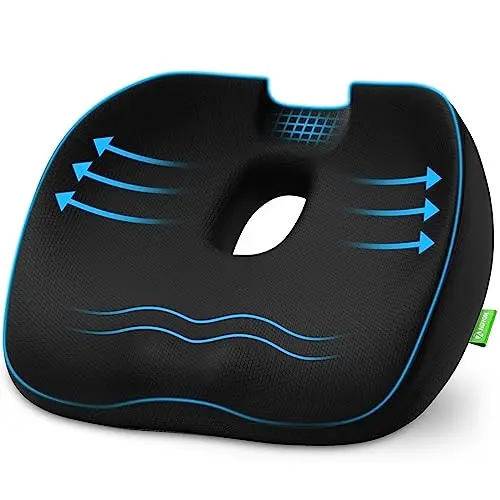 AUVON Innovative donut pillow with scientific center hole design