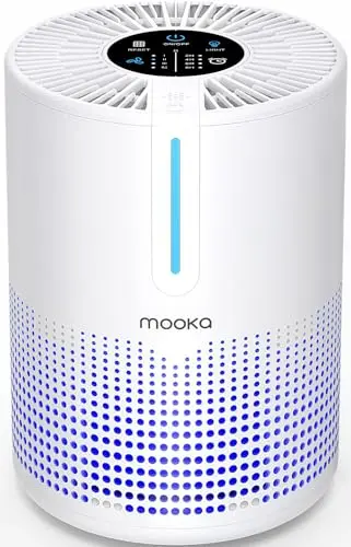 MOOKA M01 small white portable air purifier