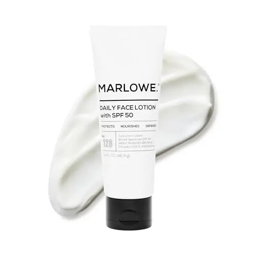 MARLOWE. No. 128 Men's Facial Lotion with SPF 50