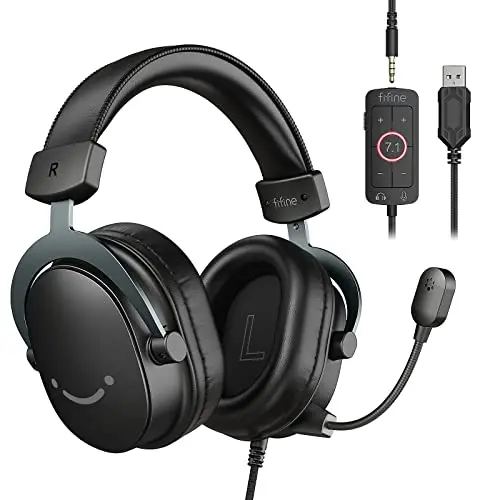 Havit H2002d gaming headset with aluminum frame