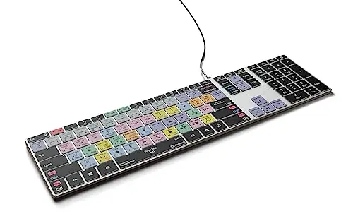 KB Covers backlit aluminum keyboard for Adobe Premiere Pro