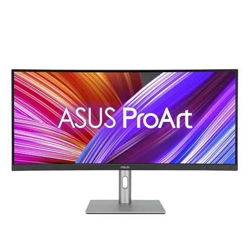 ASUS ProArt 34-inch ultrawide curved monitor for photo editing